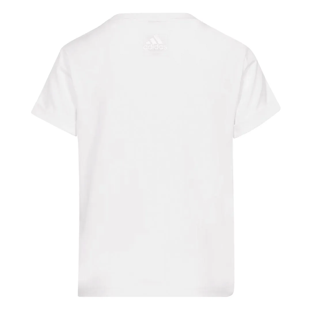 adidas - T-shirt à nœud pour filles (Junior) Danse (HR5818)