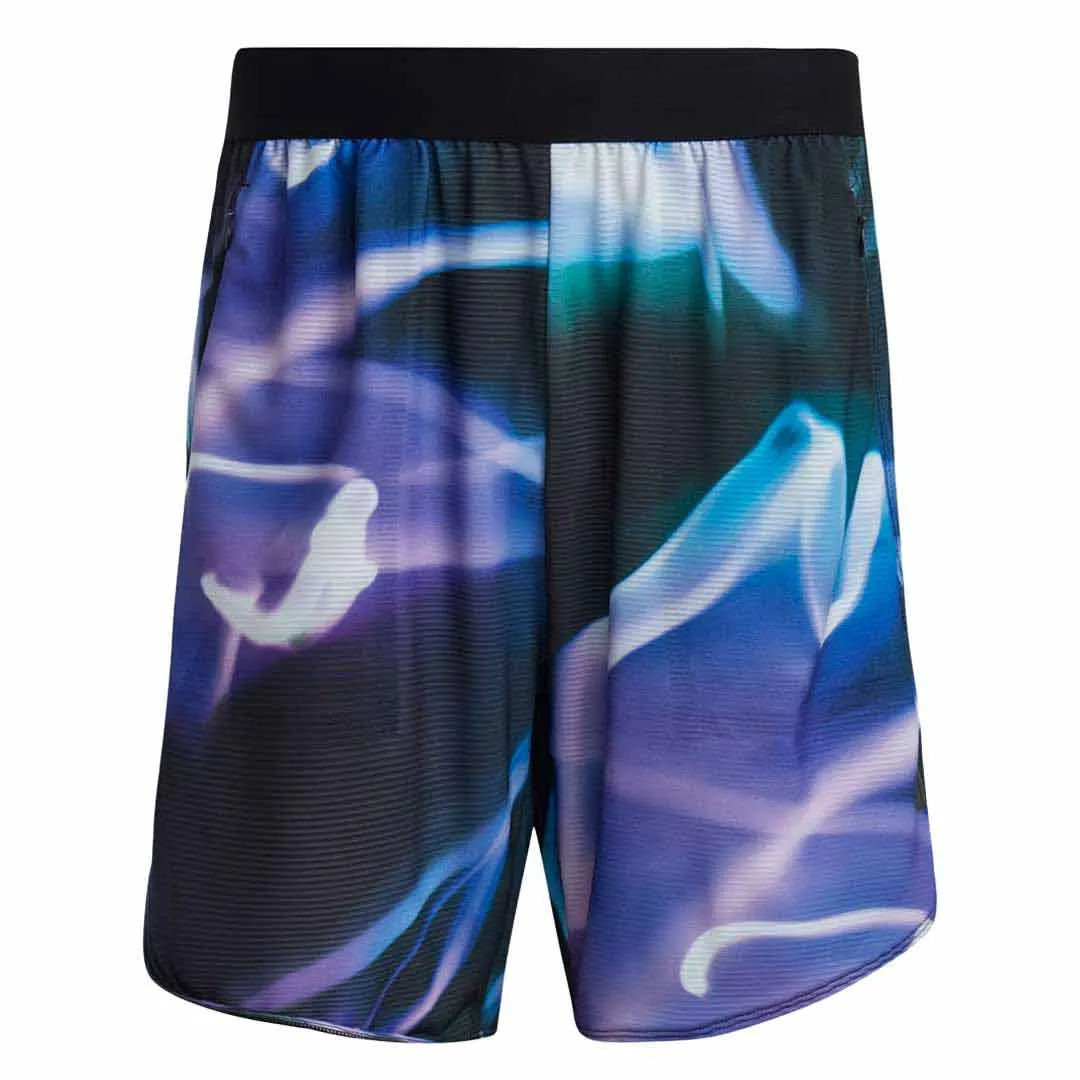 adidas - Shorts de Training HEAT.RDY HIIT 5 Pouces avec Imprimé Allover pour Hommes (HN8051-5IN)
