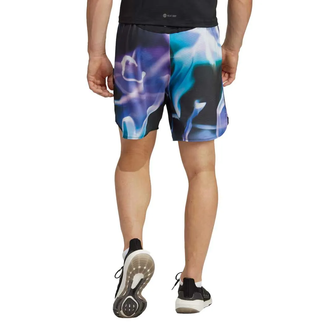 adidas - Shorts de Training HEAT.RDY HIIT 5 Pouces avec Imprimé Allover pour Hommes (HN8051-5IN)