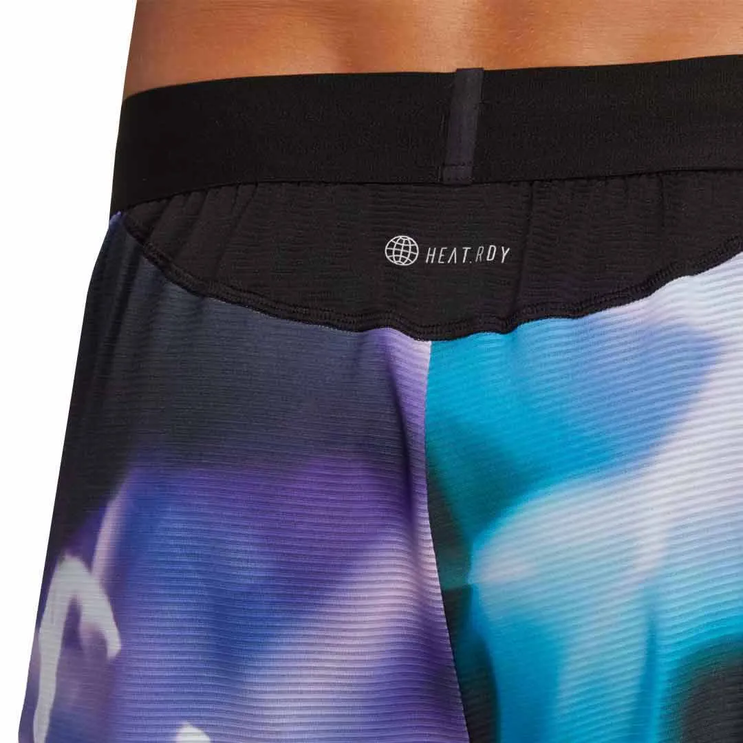 adidas - Shorts de Training HEAT.RDY HIIT 5 Pouces avec Imprimé Allover pour Hommes (HN8051-5IN)