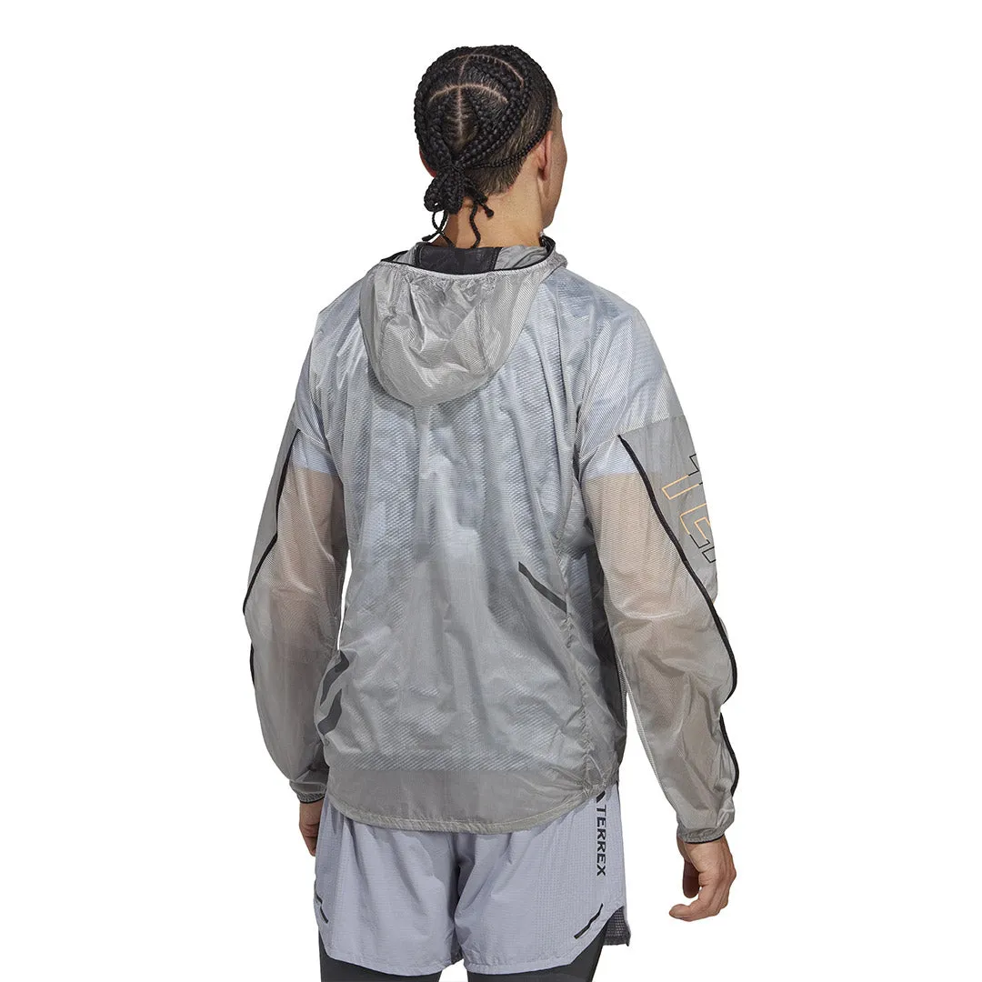 adidas - Veste coupe-vent Terrex Agravic Windweave Pro pour homme (HT9408)
