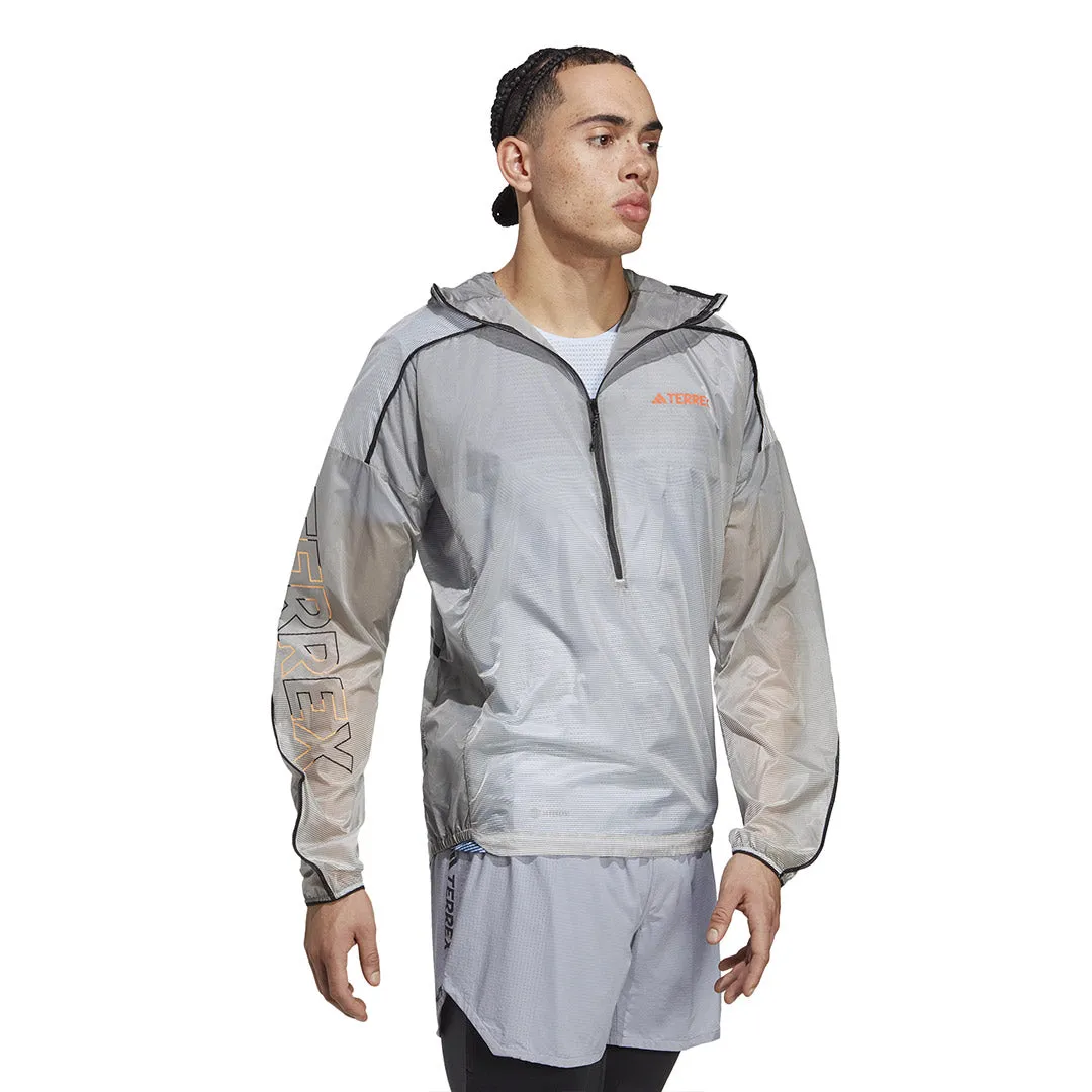 adidas - Veste coupe-vent Terrex Agravic Windweave Pro pour homme (HT9408)