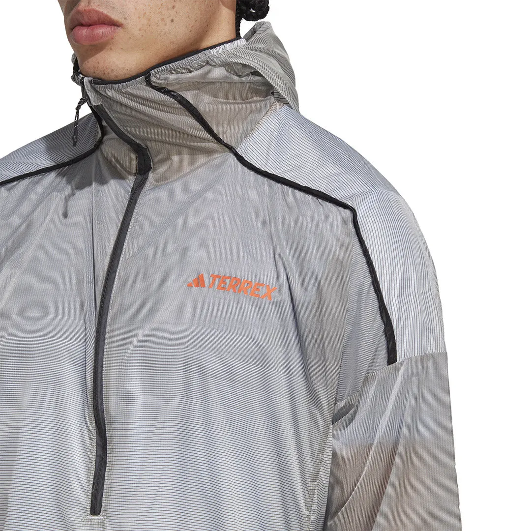 adidas - Veste coupe-vent Terrex Agravic Windweave Pro pour homme (HT9408)