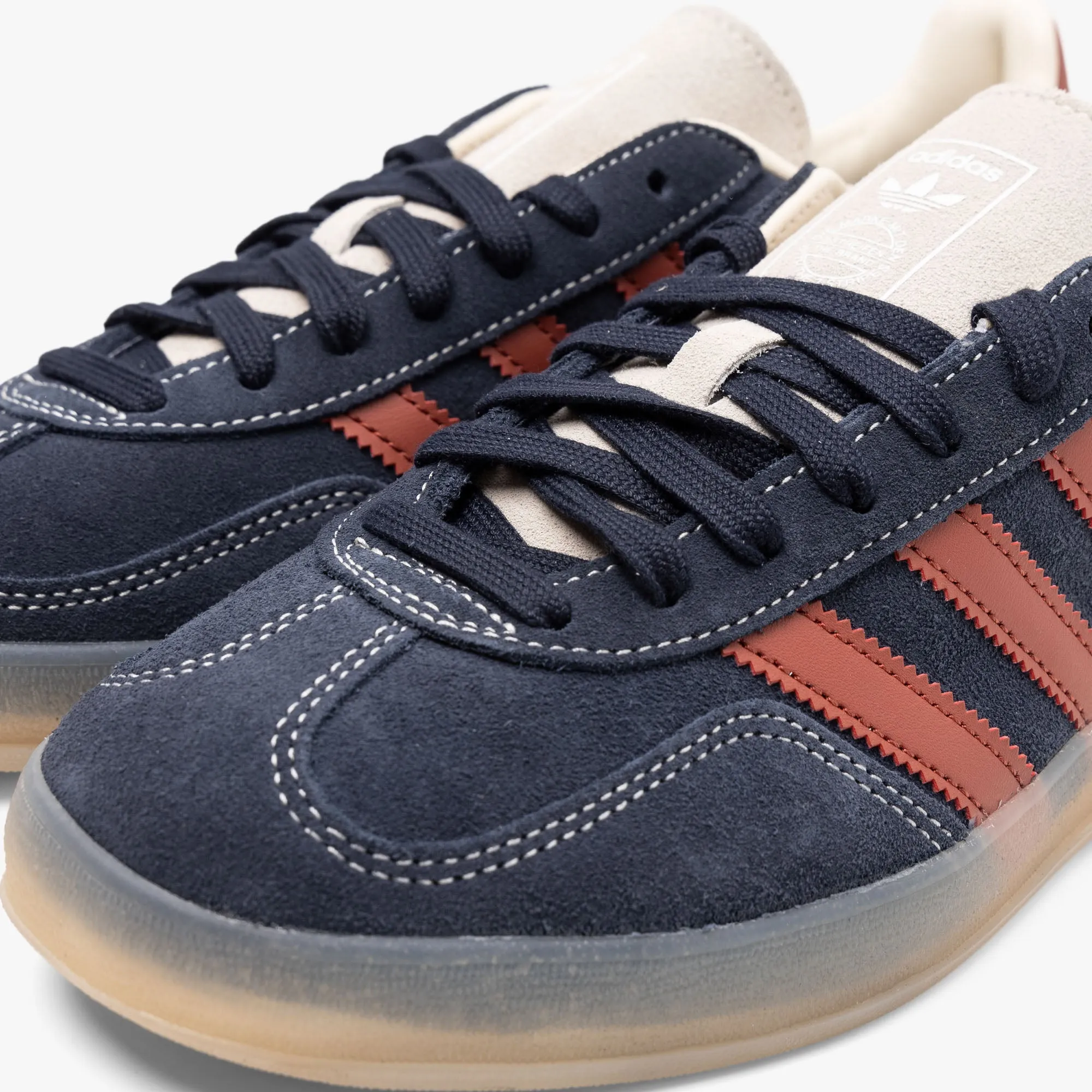adidas Originals Gazelle Indoor Legend Ink / Ruby Prélovée - Blanc Merveilleux