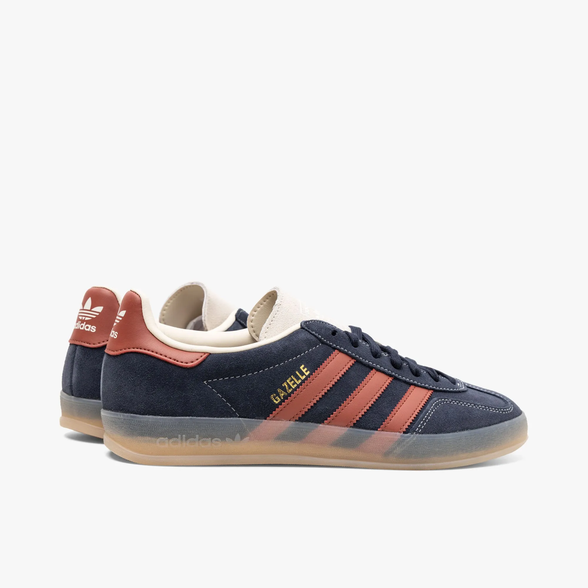 adidas Originals Gazelle Indoor Legend Ink / Ruby Prélovée - Blanc Merveilleux