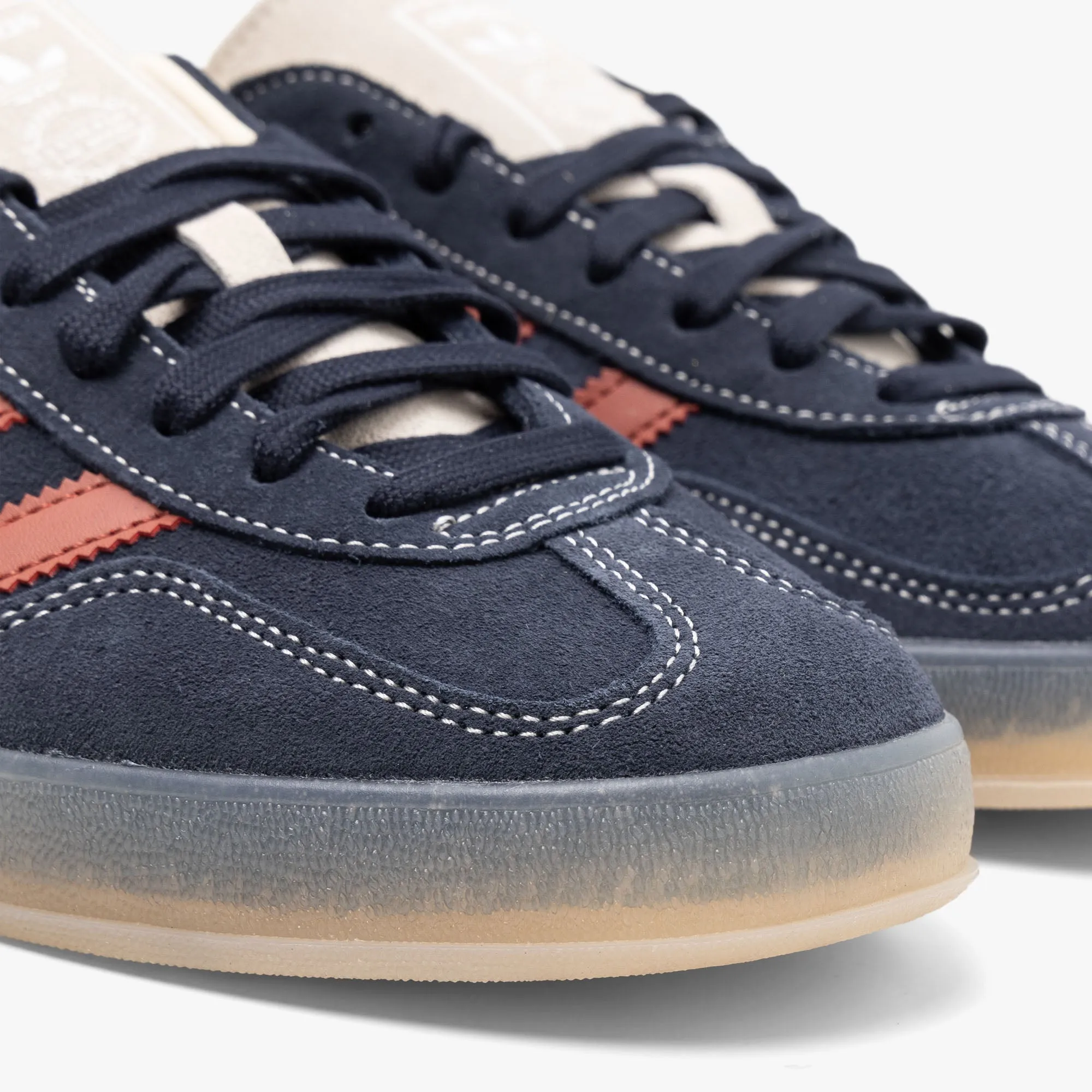 adidas Originals Gazelle Indoor Legend Ink / Ruby Prélovée - Blanc Merveilleux