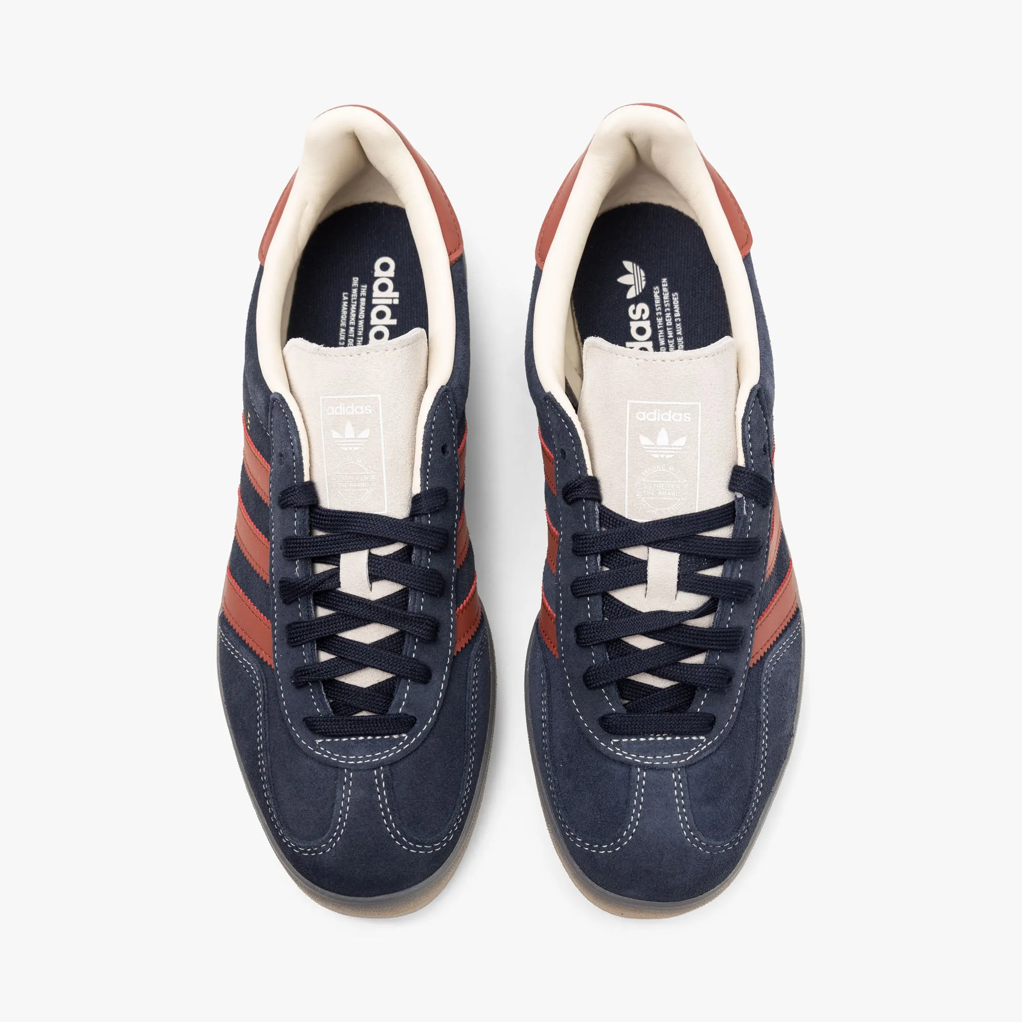 adidas Originals Gazelle Indoor Legend Ink / Ruby Prélovée - Blanc Merveilleux