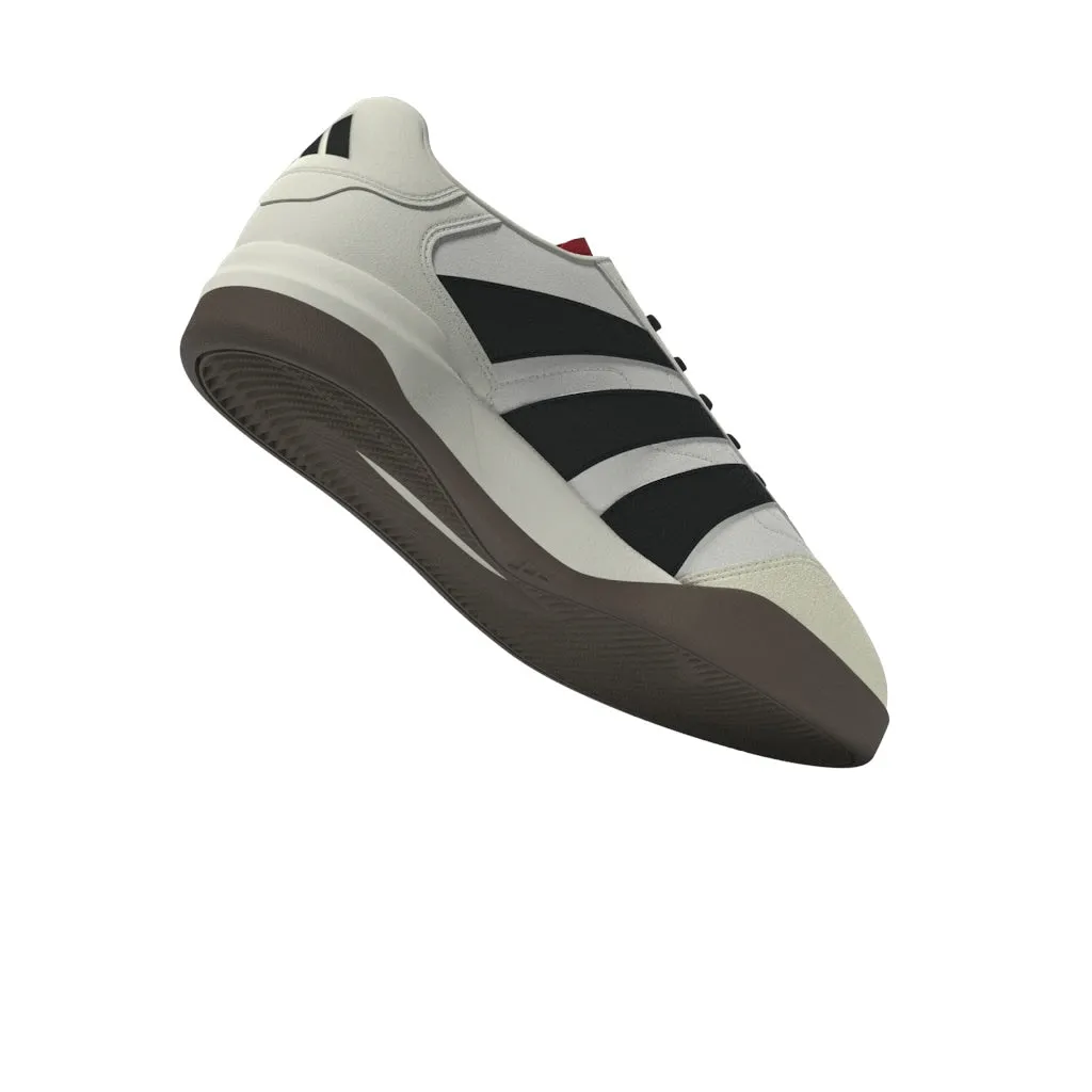 Chaussures de football adidas Predator Freestyle - Blanc cassé/Noir de base/Rouge rubis pur