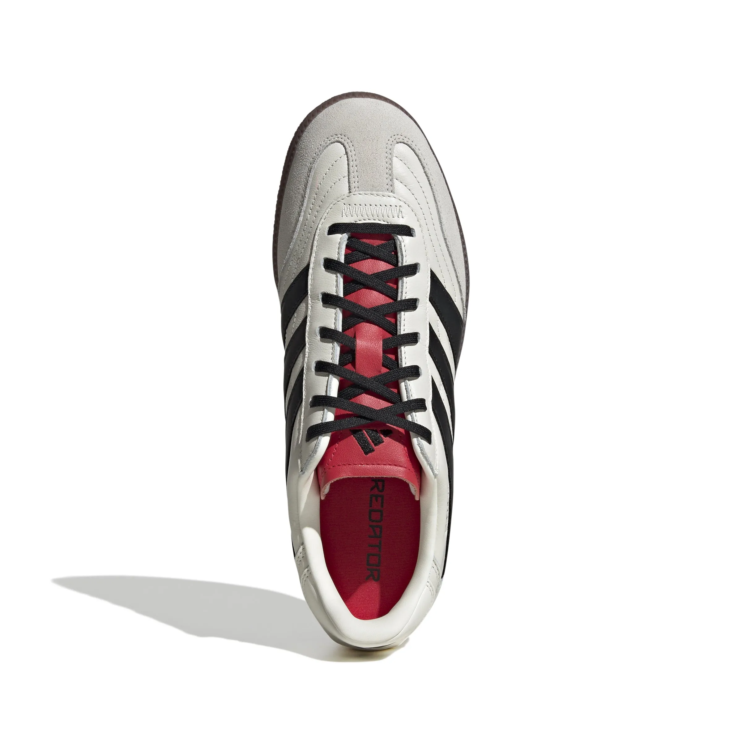 Chaussures de football adidas Predator Freestyle - Blanc cassé/Noir de base/Rouge rubis pur