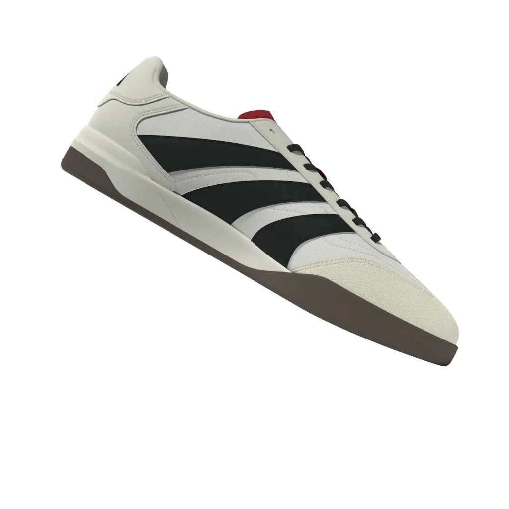 Chaussures de football adidas Predator Freestyle - Blanc cassé/Noir de base/Rouge rubis pur