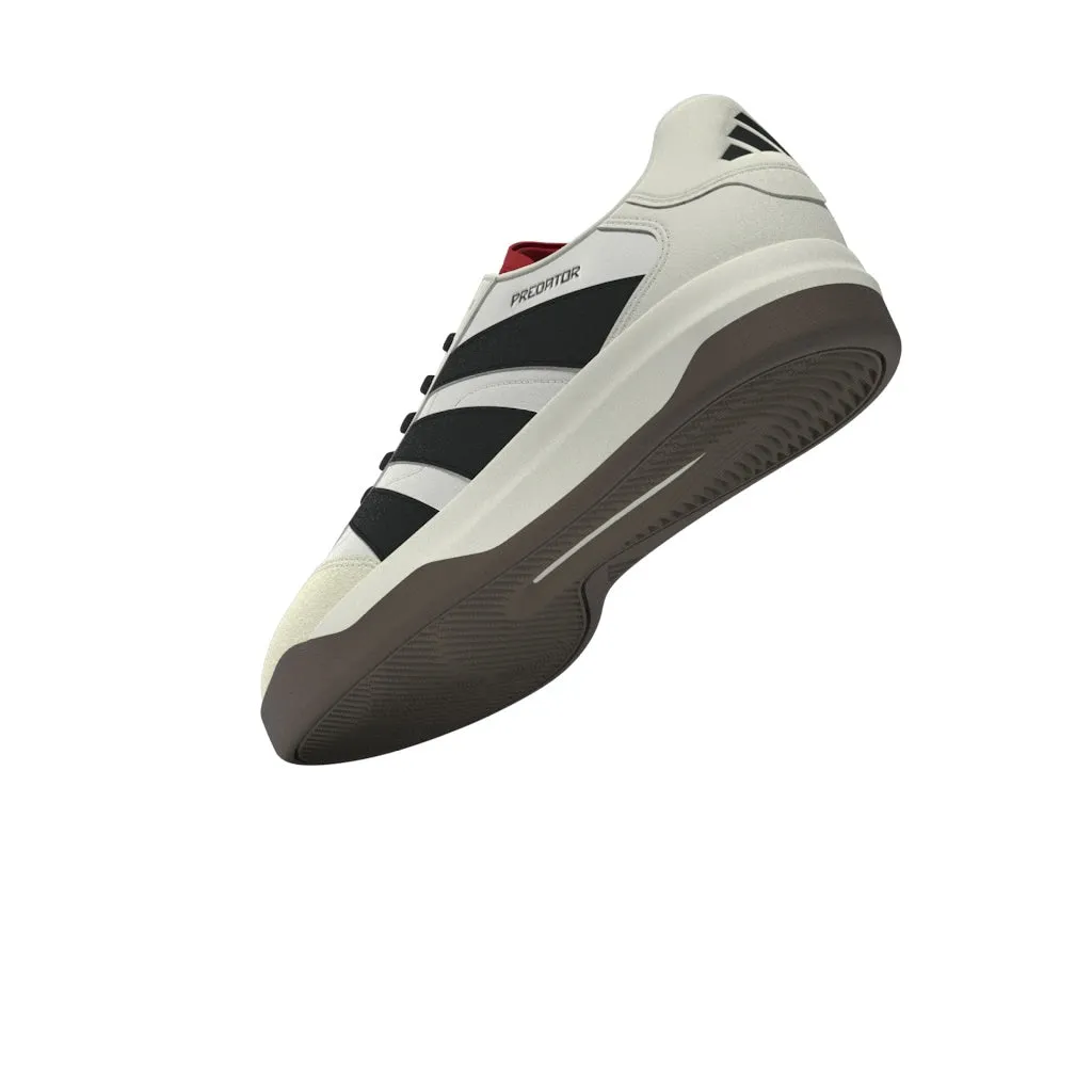 Chaussures de football adidas Predator Freestyle - Blanc cassé/Noir de base/Rouge rubis pur