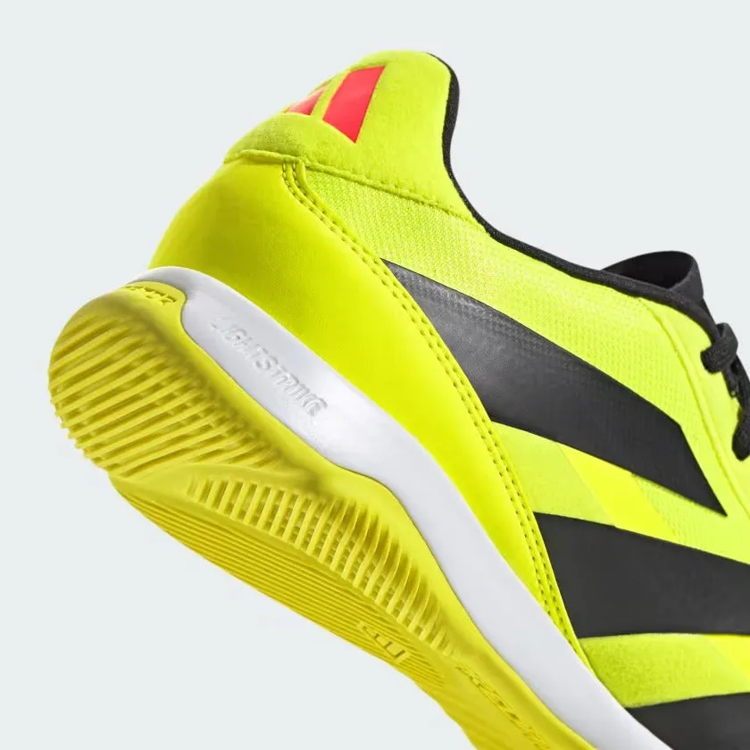 Chaussures de football en salle adidas Predator League IN - Noir Tesoye / Rouge Solar