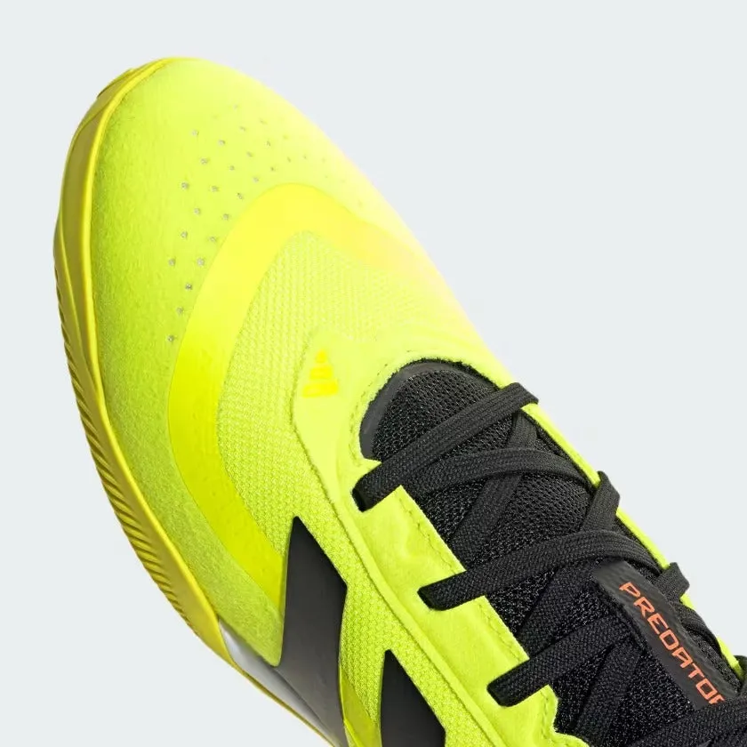 Chaussures de football en salle adidas Predator League IN - Noir Tesoye / Rouge Solar
