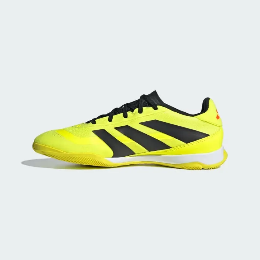 Chaussures de football en salle adidas Predator League IN - Noir Tesoye / Rouge Solar