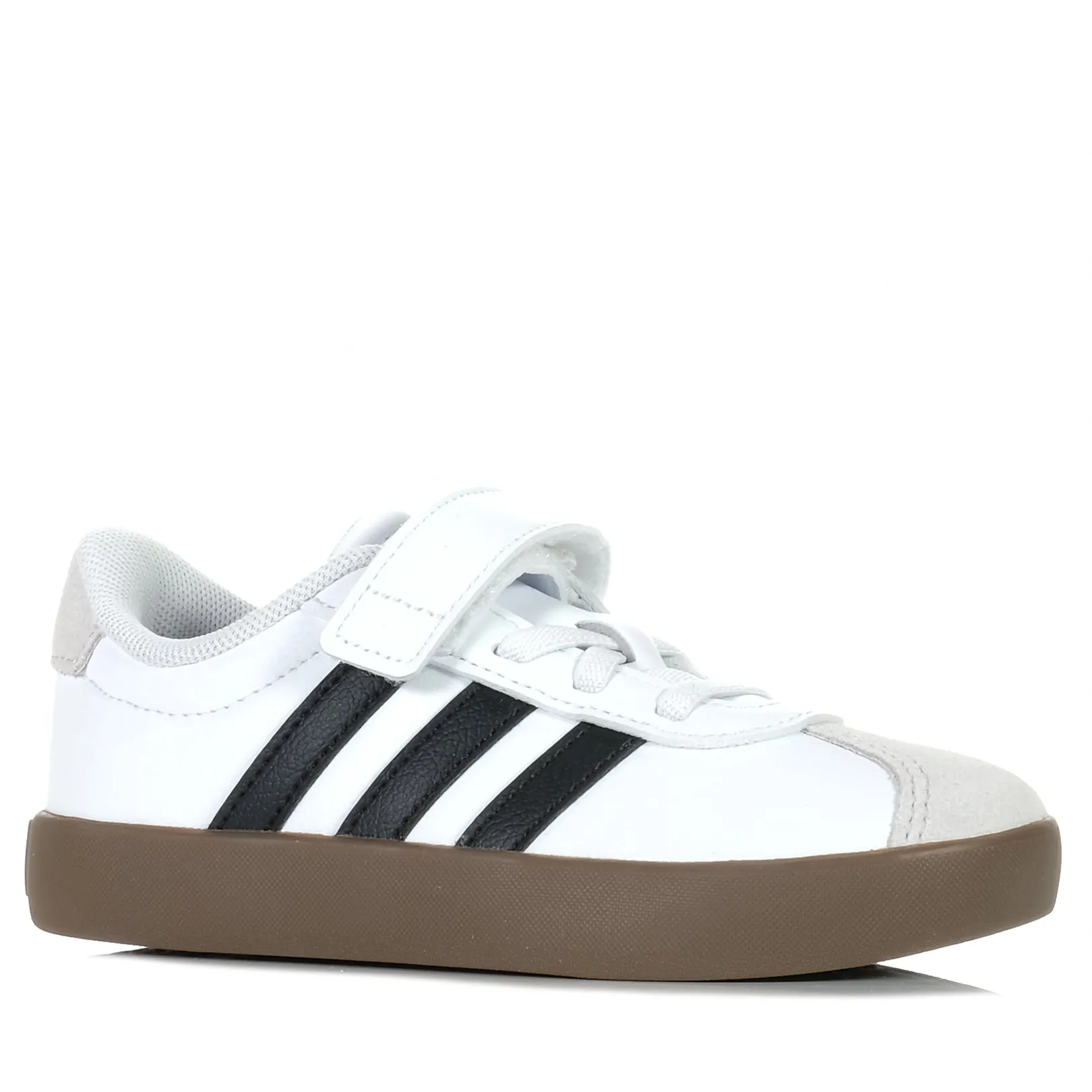 Chaussures Adidas VL Court 3.0 Enfants Blanc/Noir