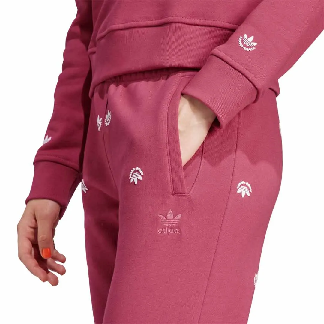 adidas - Pantalon de survêtement pour femme avec mini logo Allover (IJ8299)