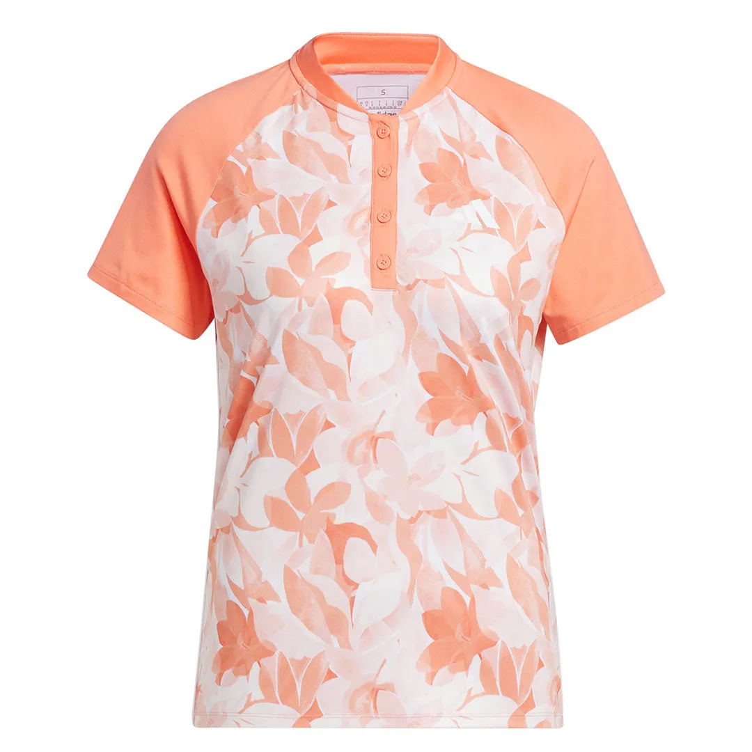 adidas - Polo à motifs floraux pour femme (IB4532)