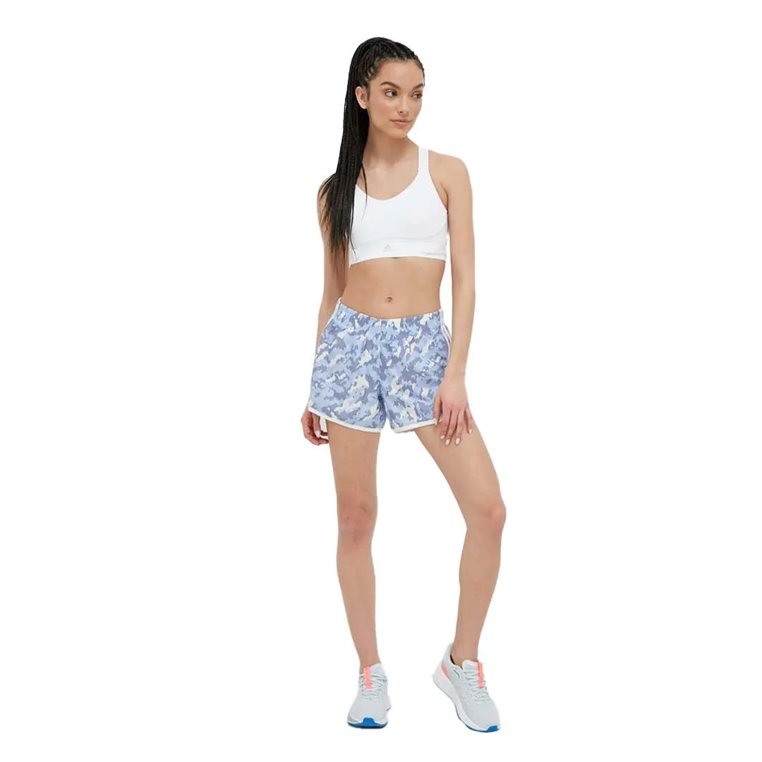 adidas - Short de course Marathon 20 Camo pour femme 3 pouces (HR9972-3IN)
