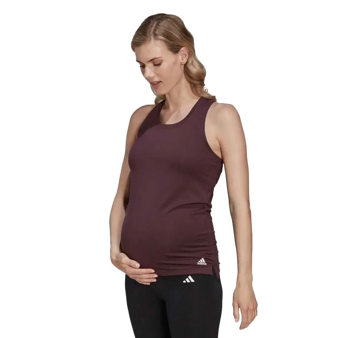 adidas - Débardeur sans bretelles pour femme (Maternité) (HN3880)