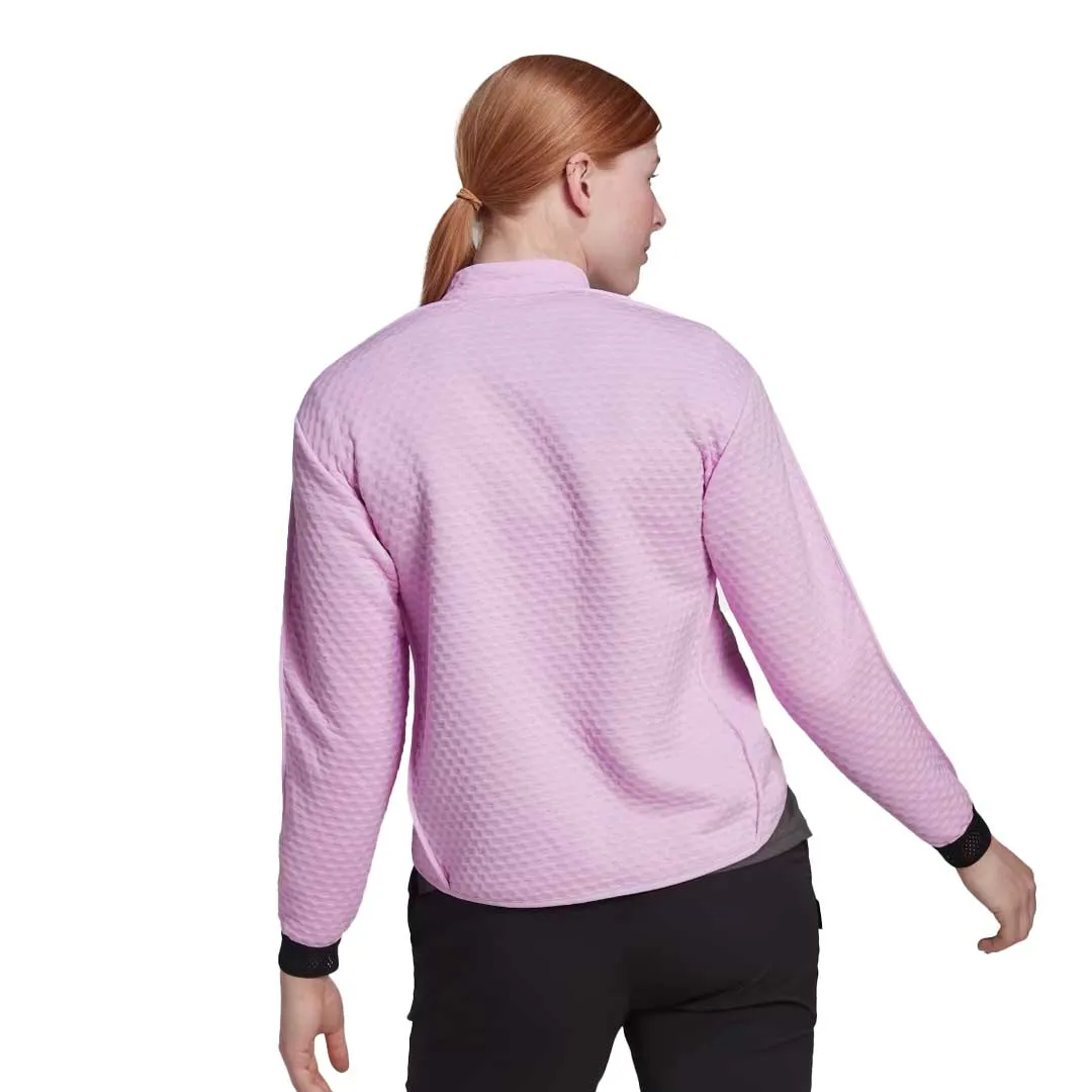 adidas - Pull polaire 1/2 zip pour femmes Terrex Hike (HH9276)