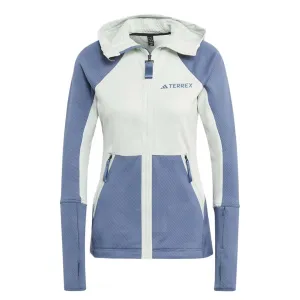 adidas - Veste à capuche Terrex Tech Flooce pour femme (HU1850)
