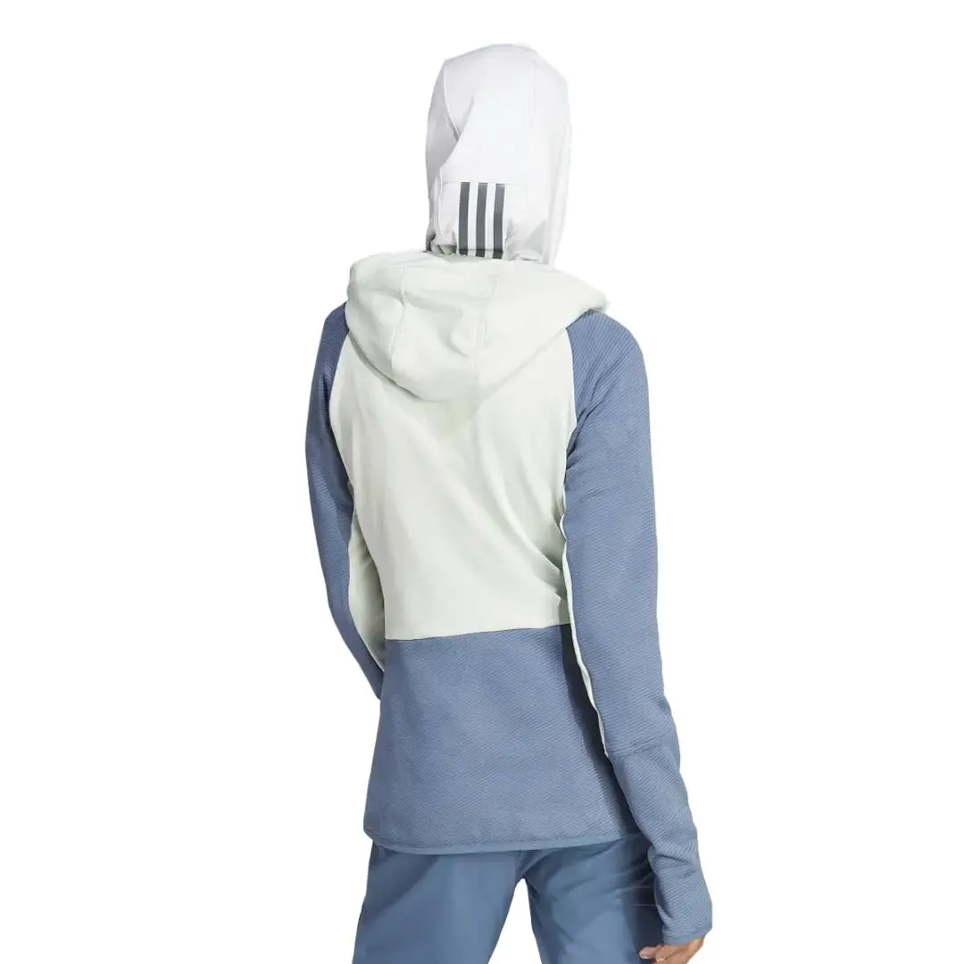 adidas - Veste à capuche Terrex Tech Flooce pour femme (HU1850)
