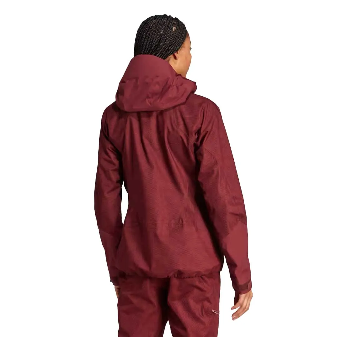 adidas - Veste anorak Terrex Techrock Rain.Rdy pour femme (HU1833)
