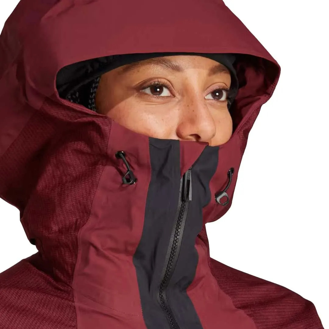 adidas - Veste anorak Terrex Techrock Rain.Rdy pour femme (HU1833)