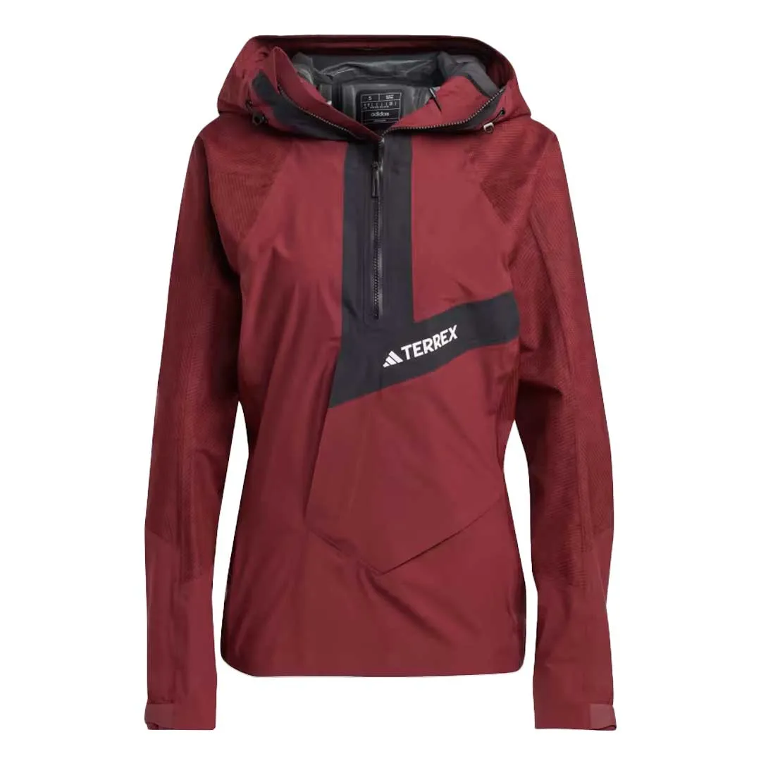 adidas - Veste anorak Terrex Techrock Rain.Rdy pour femme (HU1833)
