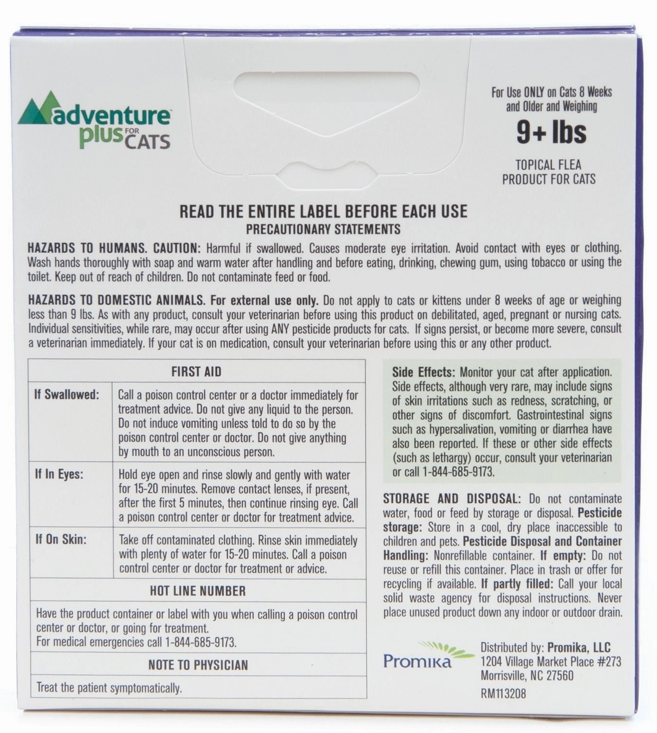Adventure Plus for Cats, 4-pack