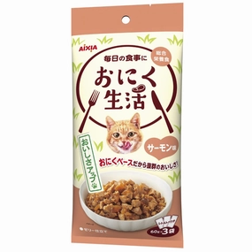 Aixia Meat Life Salmon Pouch Cat Food 180g