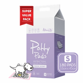 Altimate Pet Potty Pee Pads Antibacterial S 33cm x 45cm - 180pcs