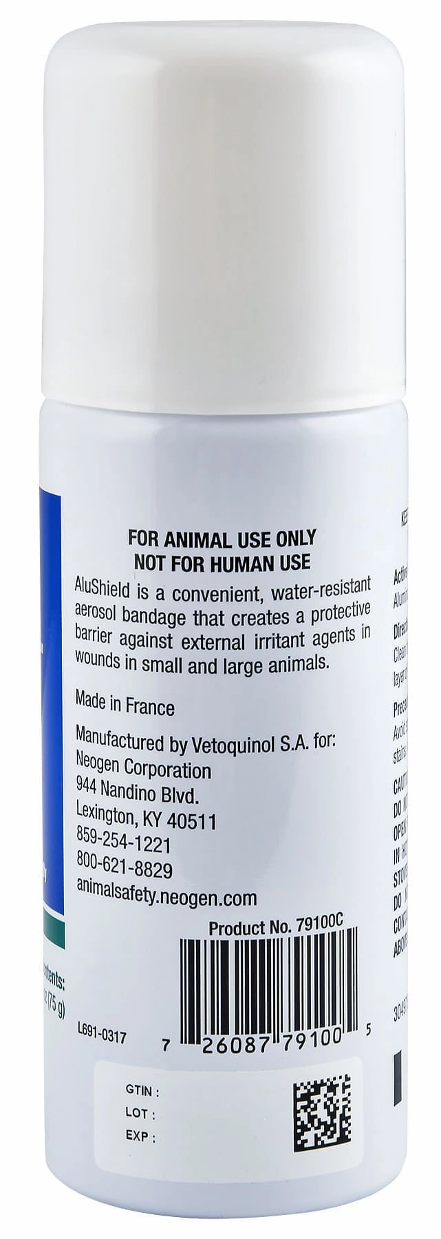 AluShield Aerosol Bandage, 2.6 oz