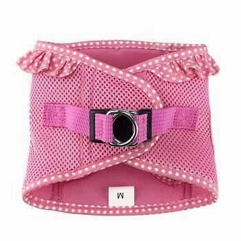 American River Choke Free Harness - Pink Polka Dot