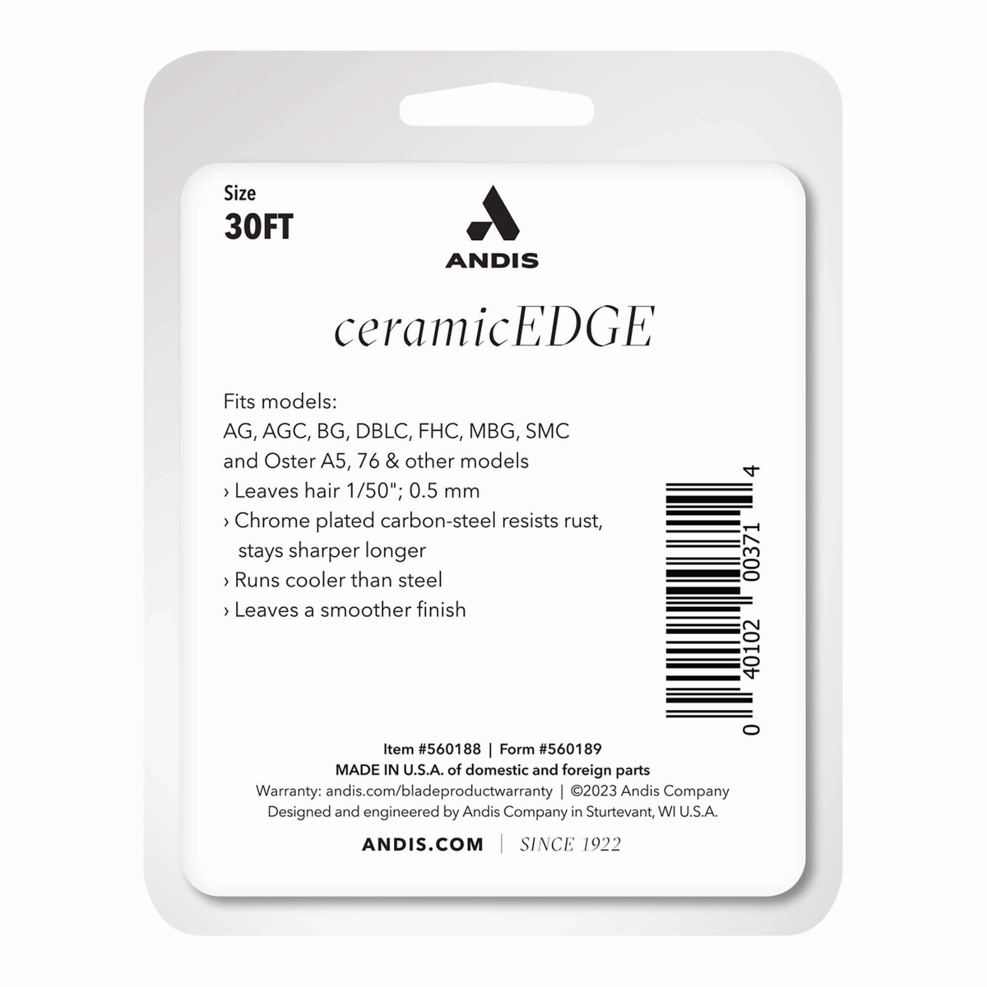 Andis CeramicEDGE FT Blades