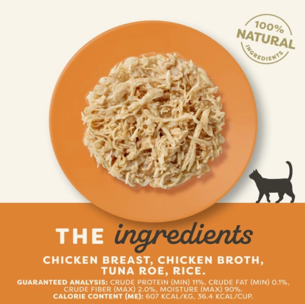Applaws Natural Wet Chicken Breast with Tuna Roe in Broth