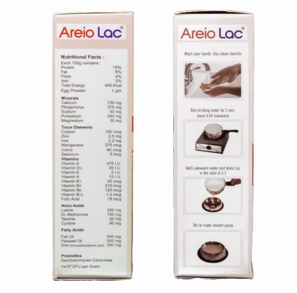 Areion Vet Areio Lac Weaning Supplement for Puppies and Kittens (milk replacer)