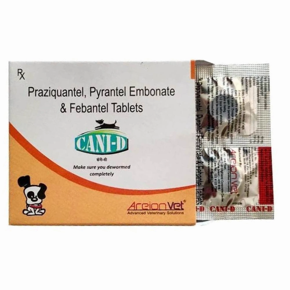 Areion Vet Cani D Deworming Tablets for Puppies