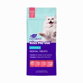 Ark Naturals Cat Kiss Me-Ow Salmon 2oz Lickable Dental Treats