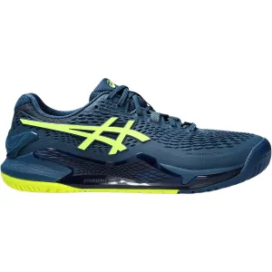 Chaussures de tennis Asics Gel-Resolution 9 Wide (2E) pour homme - 404 Chaussures Asics Homme
