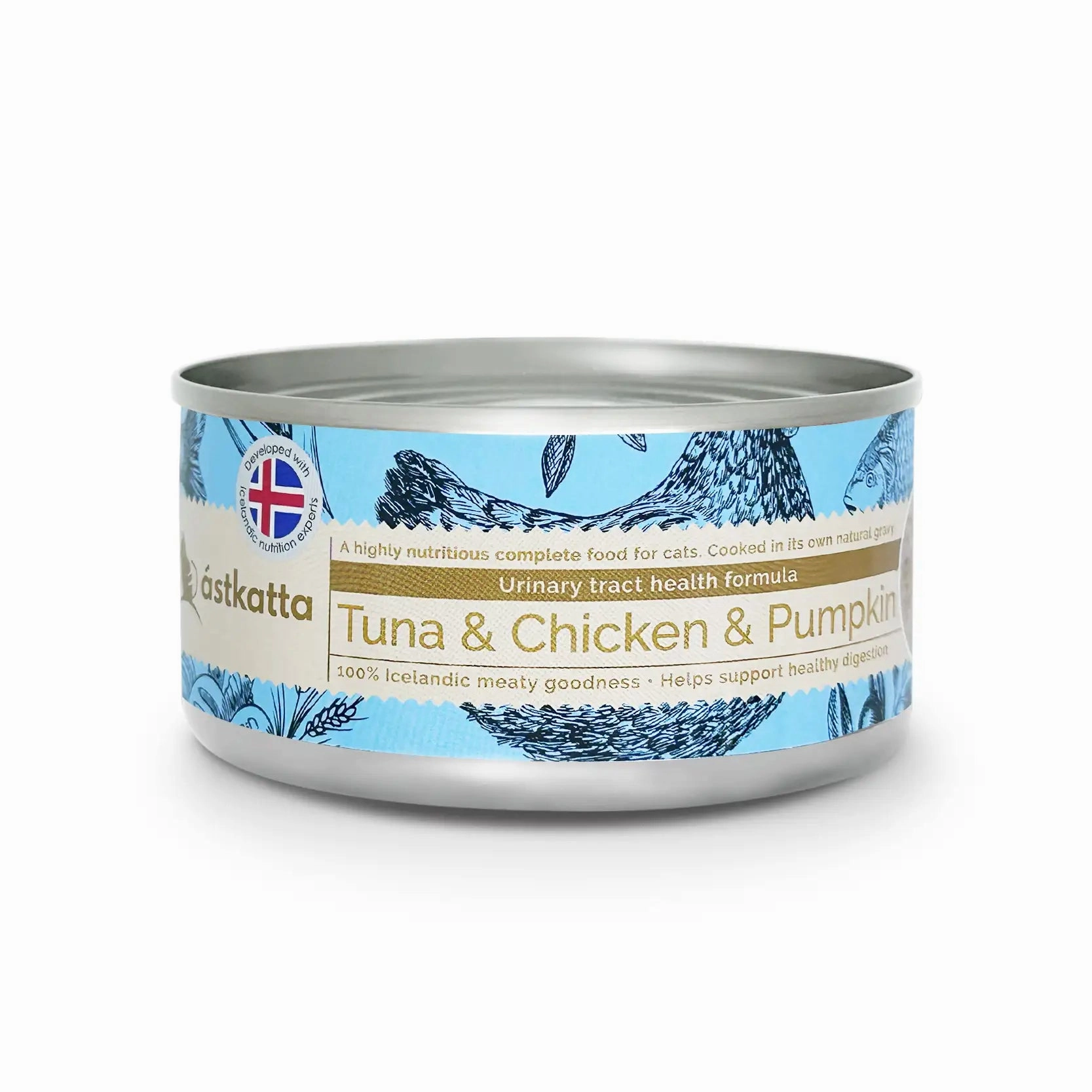 Astkatta Complete Cat Wet Food - Tuna, Chicken & Pumpkin