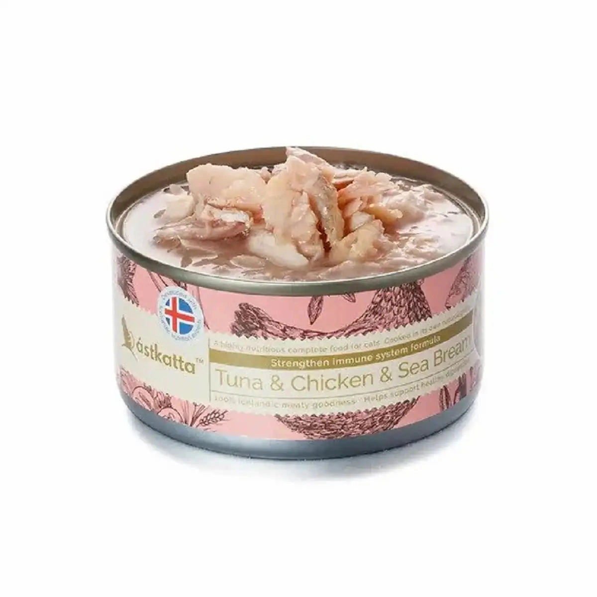 Astkatta Complete Cat Wet Food - Tuna, Chicken & Sea Bream