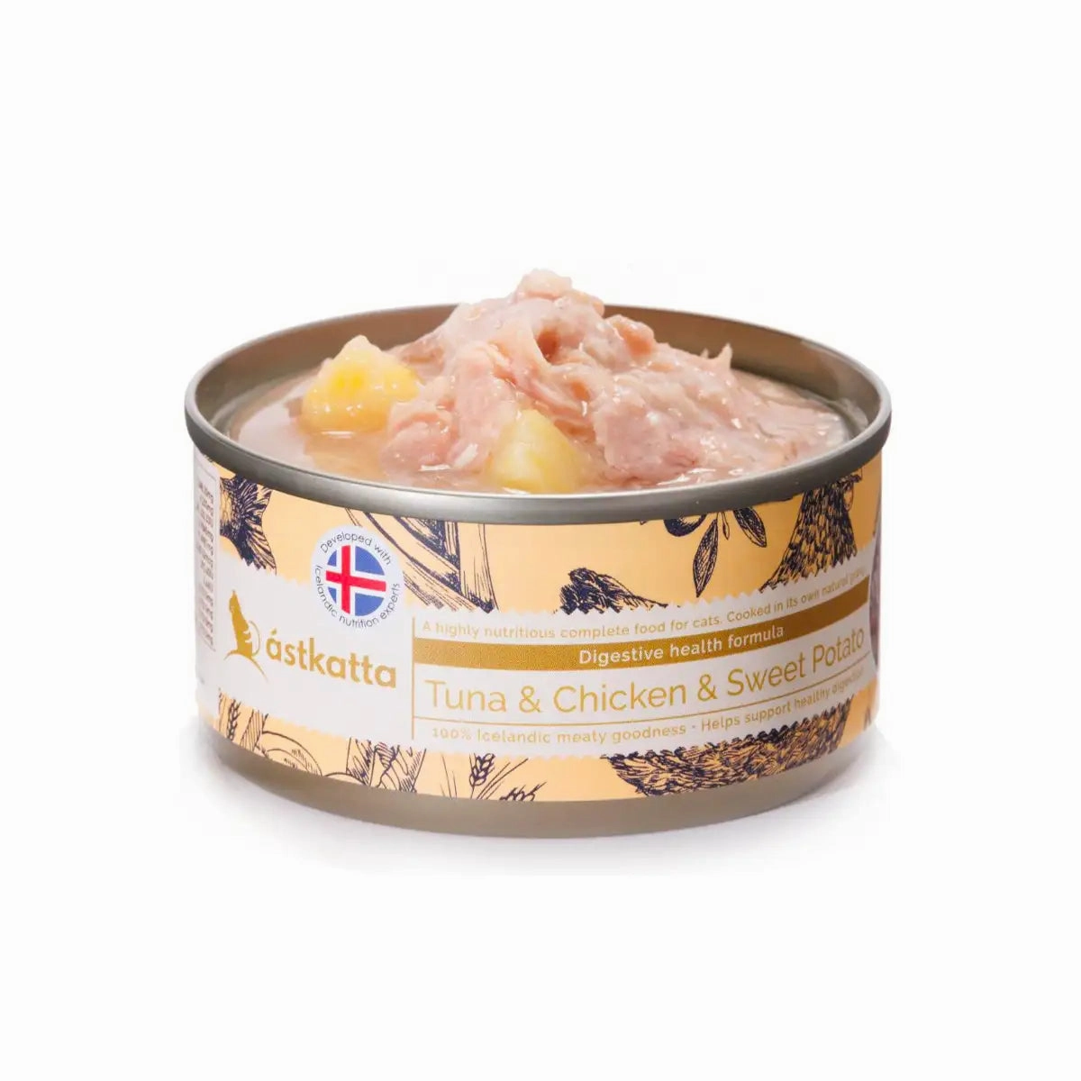 Astkatta Complete Cat Wet Food - Tuna, Chicken & Sweet Potato