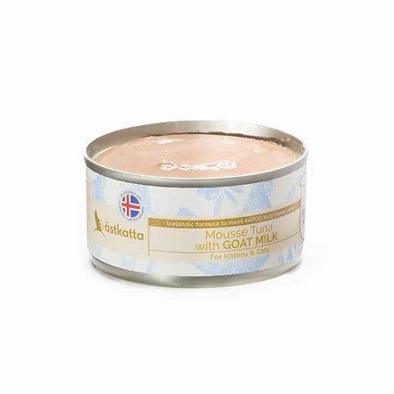 Astkatta Complete Kitten Wet Food - Tuna & Goat Milk Mousse 80g