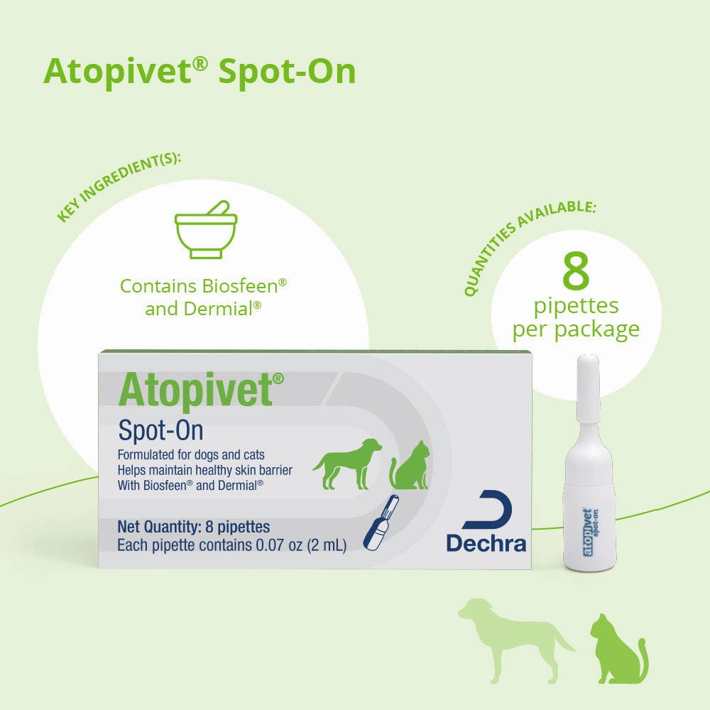 Atopivet Spot-On, 8 x 2 mL Pipettes
