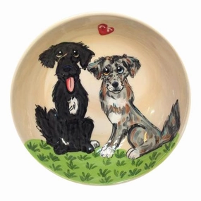 Australian Shepherd 2 Dog Bowl