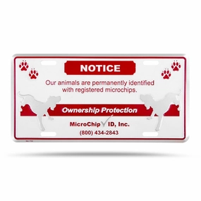 Avid Small Fence Sign, 6" x 12"