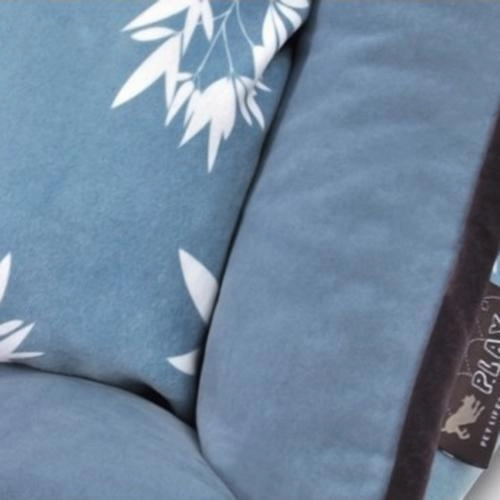 Bamboo Lounge Dog Bed Blue