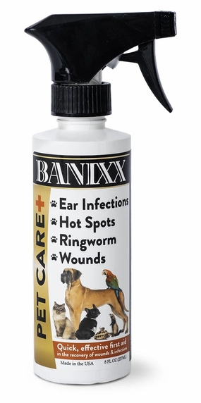 Banixx Pet Care First Aid Spray, 8 oz