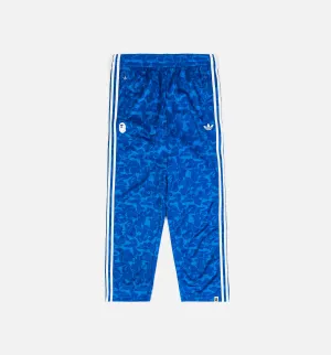 Pantalon de survêtement Bape x Adidas à motif intégral pour homme - Bleu